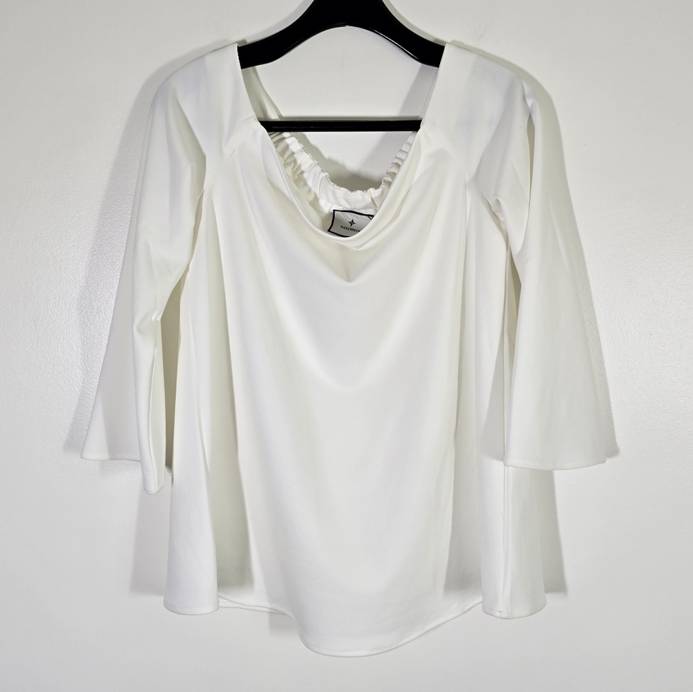 Tuckernuck Off The Shoulder Miranda Top White - Picture 6 of 11